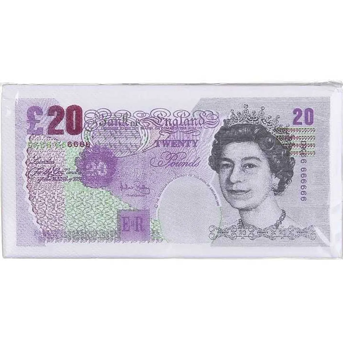 £20 Bank Note Napkins>Temptation Gifts Shop