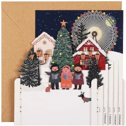 Choir 3D Pop Up Christmas Card><noscript><img width=