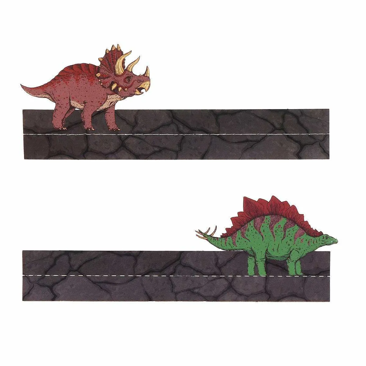 Dinosaurs Paper Theatre 3D Pop Up Birthday Card>Alljoy Design New