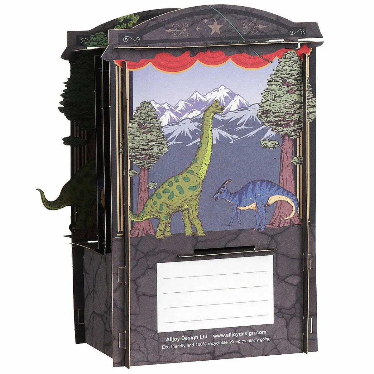 Dinosaurs Paper Theatre 3D Pop Up Birthday Card>Alljoy Design New