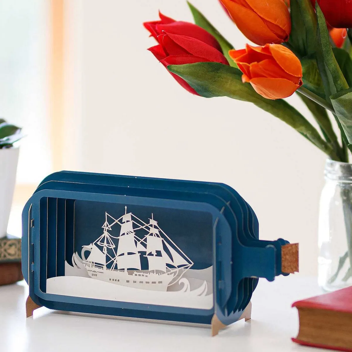 Ship Message In A Bottle Card>Alljoy Design Hot