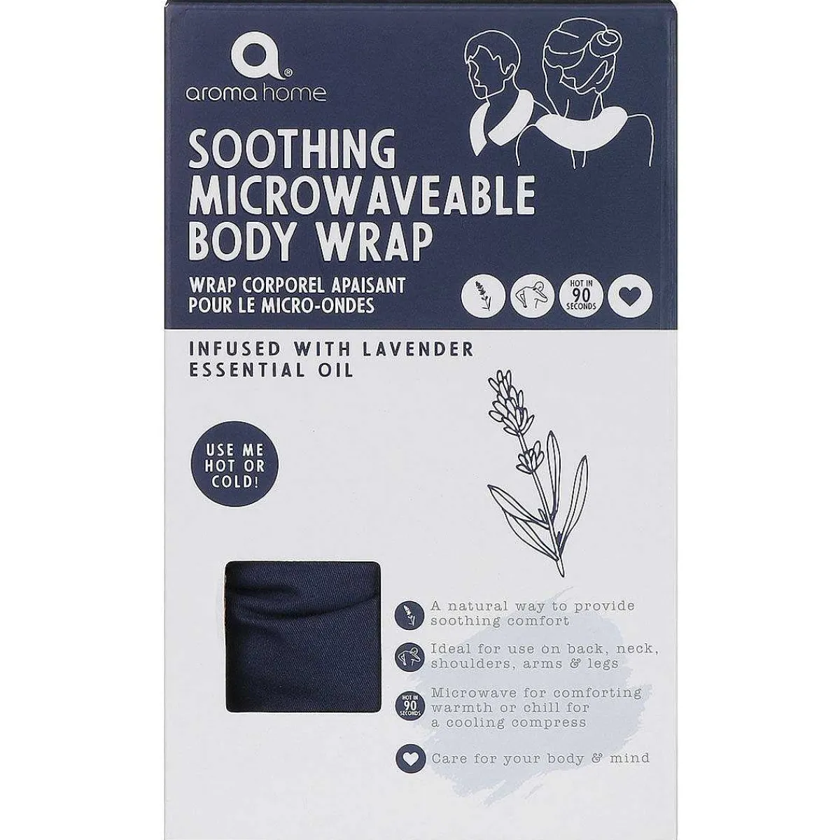 Navy Soothing Body Wrap>Aroma Home Fashion