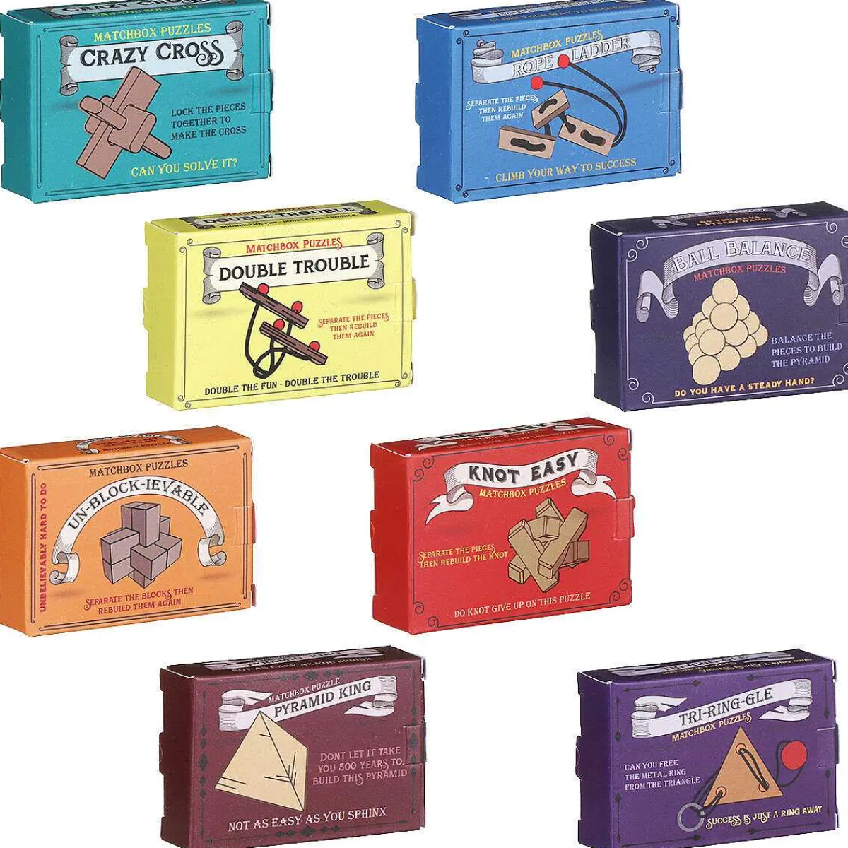 Assorted Matchbox Puzzle>Temptation Gifts Clearance