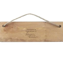 'We'Re In The Garden Getting Pissed!' Natural Wooden Sign>Austin Sloan Shop