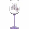 Bee-Tanical Alliums Wine Glass>Temptation Gifts Sale