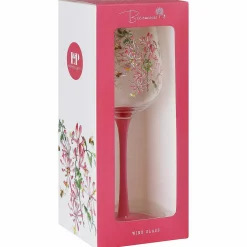 Bee-Tanical Honeysuckle Wine Glass>Temptation Gifts Best