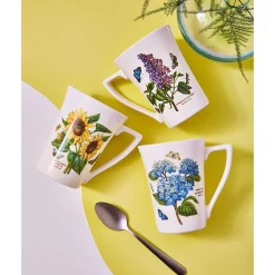 Hydrangea Mandarin Shape Mug><noscript><img width=
