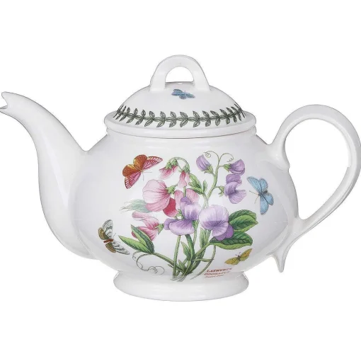 Sweet Pea Romantic Shape 2 Pint Teapot>Botanic Garden Best