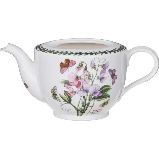 Sweet Pea Traditional Shape 2 Pint Teapot>Botanic Garden Clearance