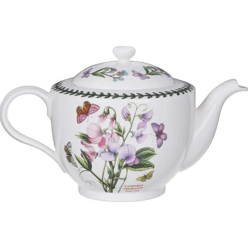 Sweet Pea Traditional Shape 2 Pint Teapot>Botanic Garden Clearance