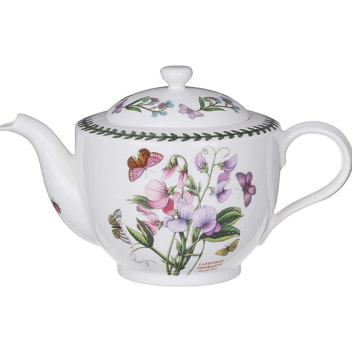 Sweet Pea Traditional Shape 2 Pint Teapot>Botanic Garden Clearance