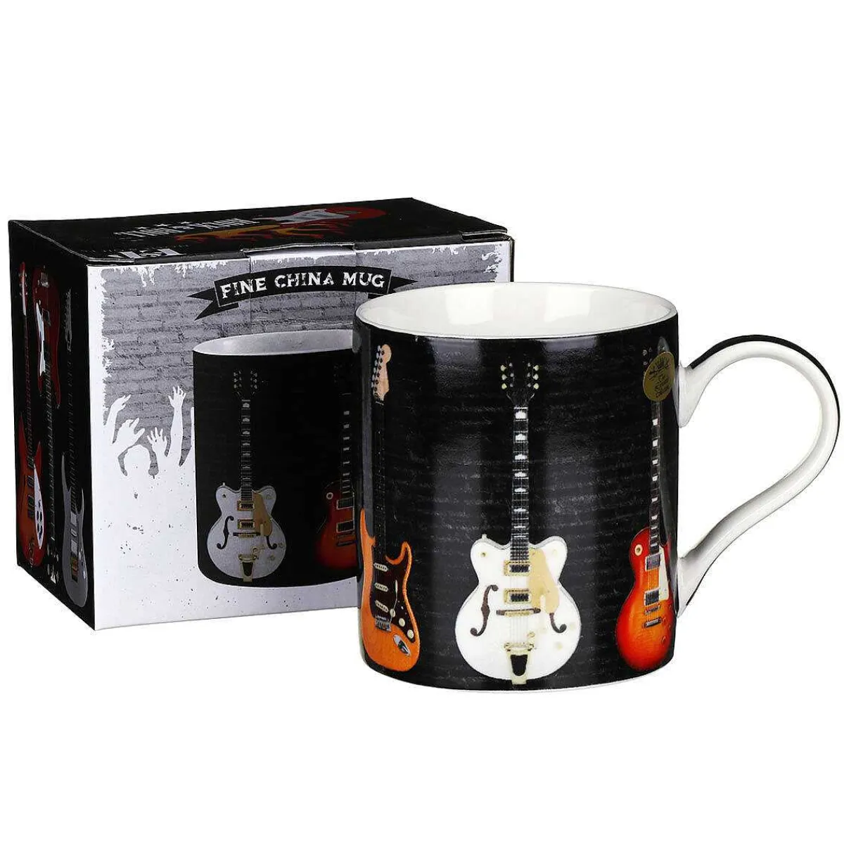 Boxed Guitar Mug>Temptation Gifts Sale