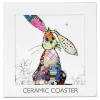 Binky Bunny Coaster>Bug Art Store