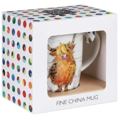 Hamish Highland Cow Mug>Bug Art Shop