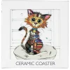 Kimba Kitten Coaster>Bug Art Hot