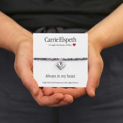 'Always In My Heart' Sentiment Bracelet>Carrie Elspeth Hot