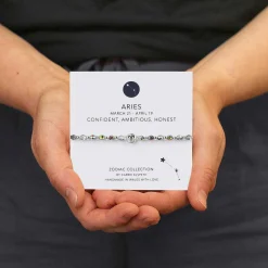 Aries Zodiac Sentiment Bracelet><noscript><img width=