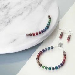 Browns Satin Cubes Earrings>Carrie Elspeth Cheap