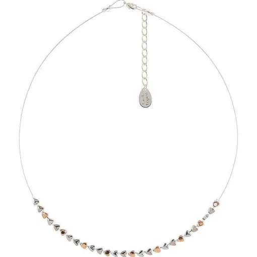 Cariad Hearts Links Necklace>Carrie Elspeth Fashion