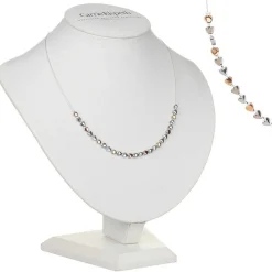 Cariad Hearts Links Necklace><noscript><img width=