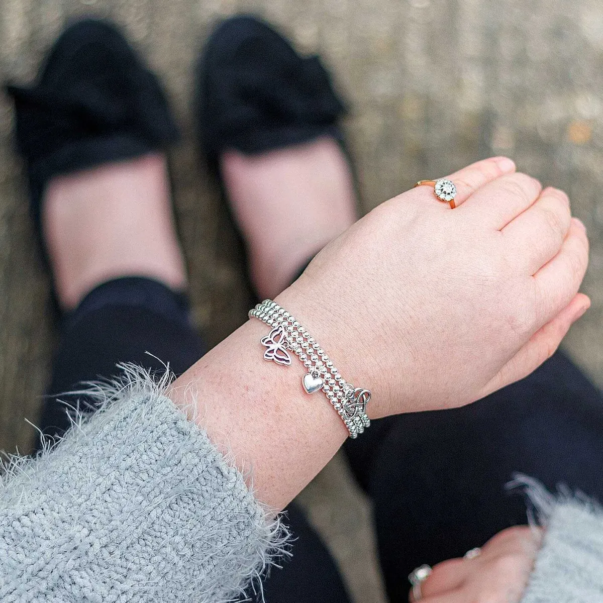 'Happy Mother's Day' Sentiment Bracelet>Carrie Elspeth Fashion
