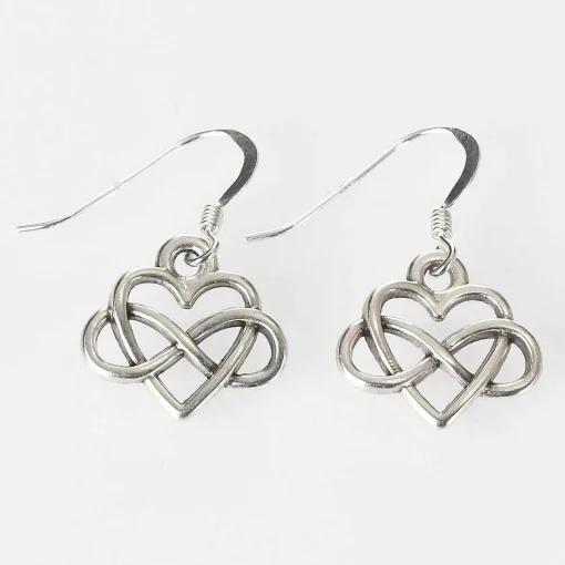 Infinity Heart Earrings>Carrie Elspeth Cheap