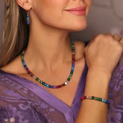 Medley Globe Bracelet><noscript><img width=