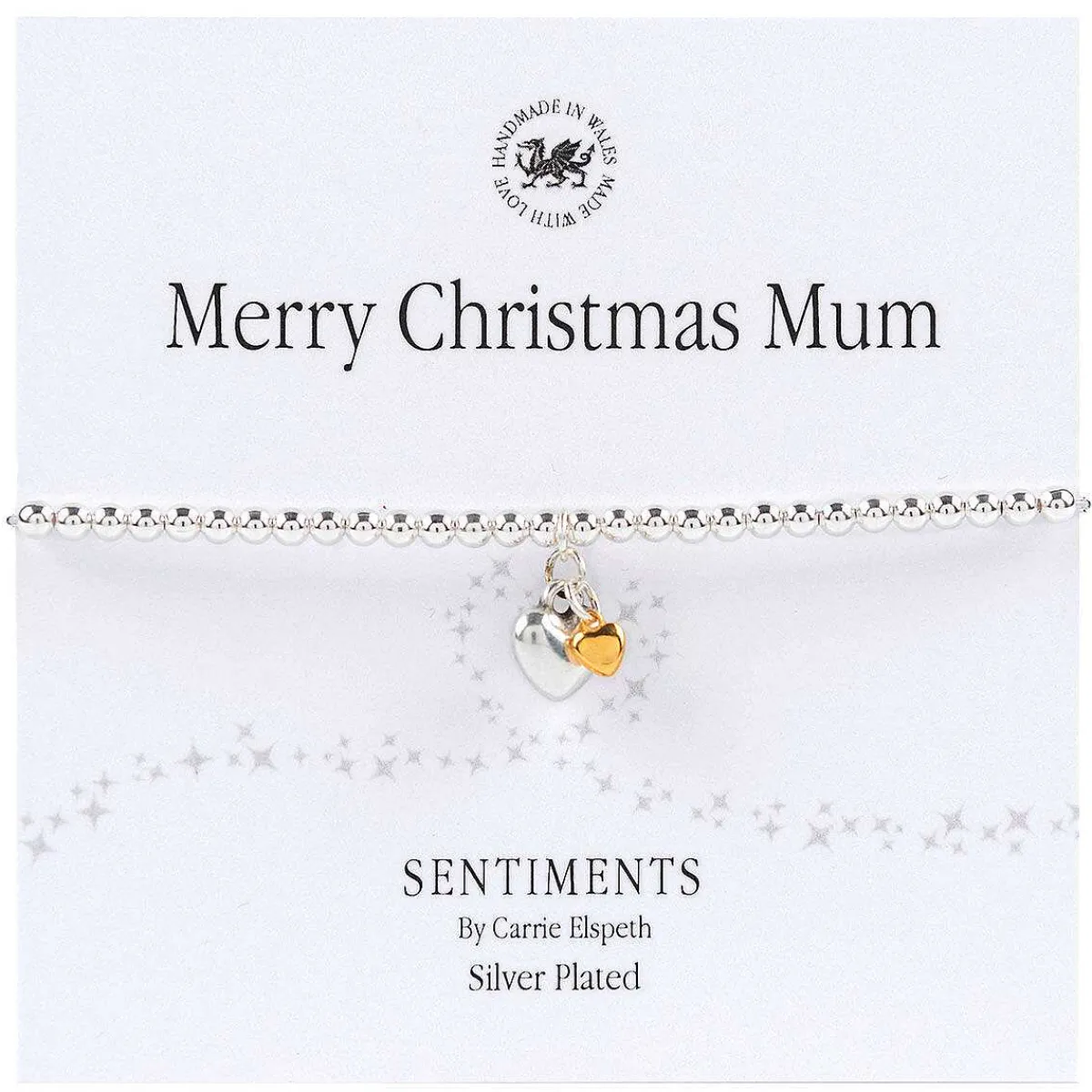 Merry Christmas Mum Sentiment Bracelet>Carrie Elspeth Cheap