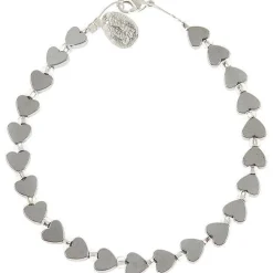 Mini Hematite Heart Bracelet>Carrie Elspeth Discount