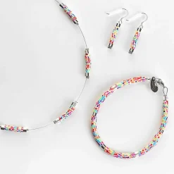 Mini Myriad Spaced Necklace><noscript><img width=