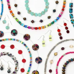 Rainbow Sparkle Full Necklace><noscript><img width=