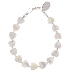 Shell Hearts Bracelet><noscript><img width=