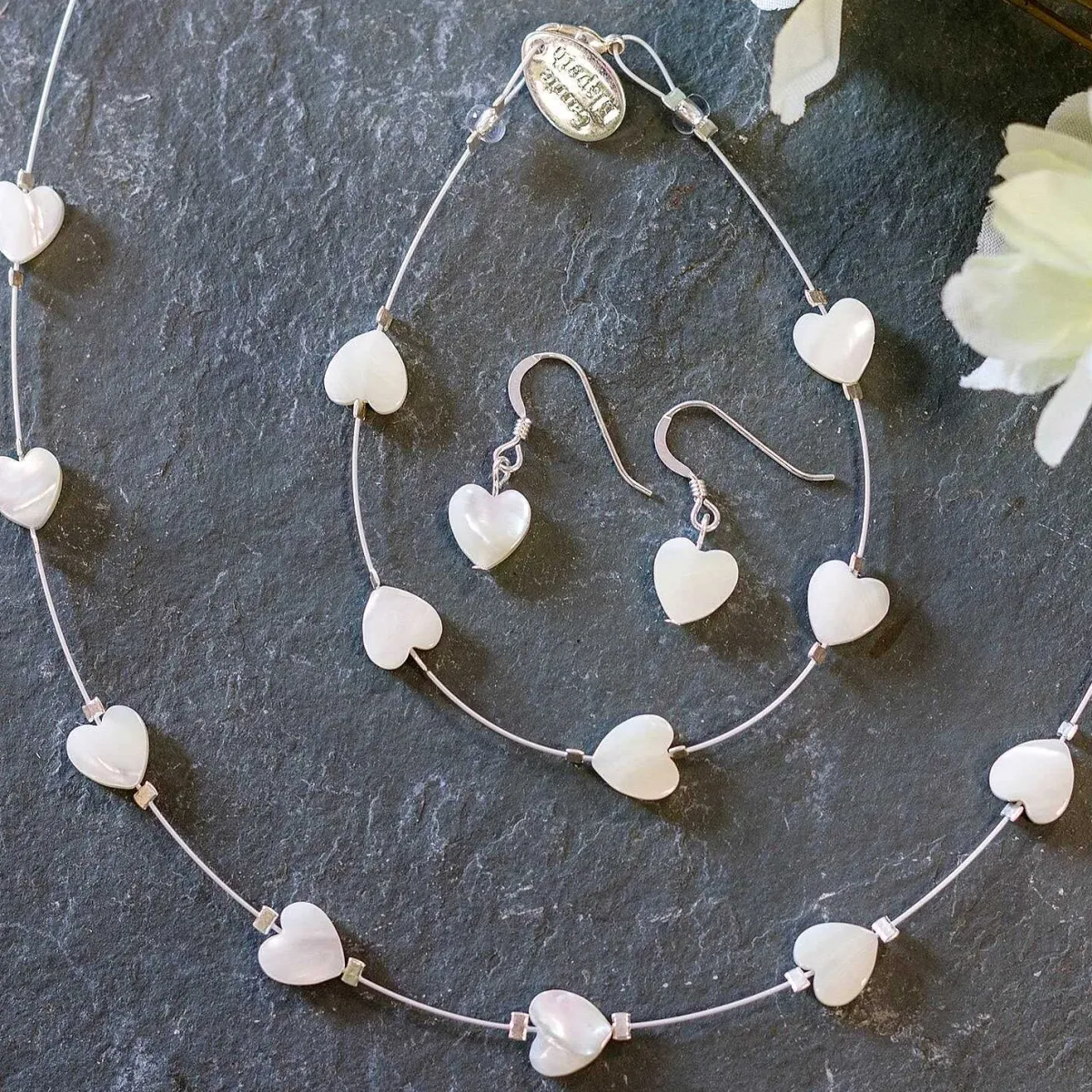 Shell Hearts Earrings>Carrie Elspeth Fashion