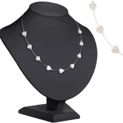 Shell Hearts Spaced Necklace>Carrie Elspeth Shop