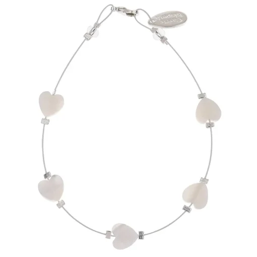 Shell Hearts Spaced Bracelet>Carrie Elspeth Store