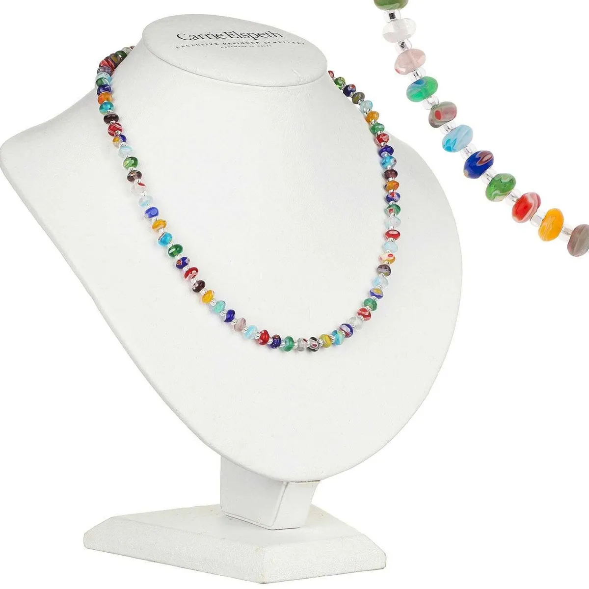 Spring Millefiori Full Necklace>Carrie Elspeth Best