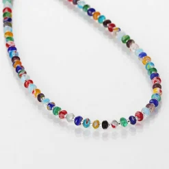 Spring Millefiori Full Necklace><noscript><img width=