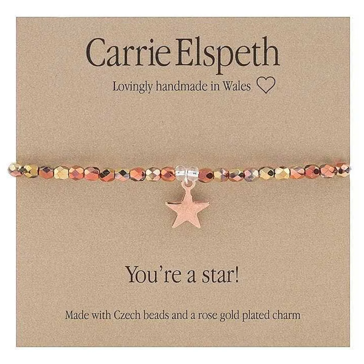 You'Re A Star Sentiment Bracelet>Carrie Elspeth Fashion