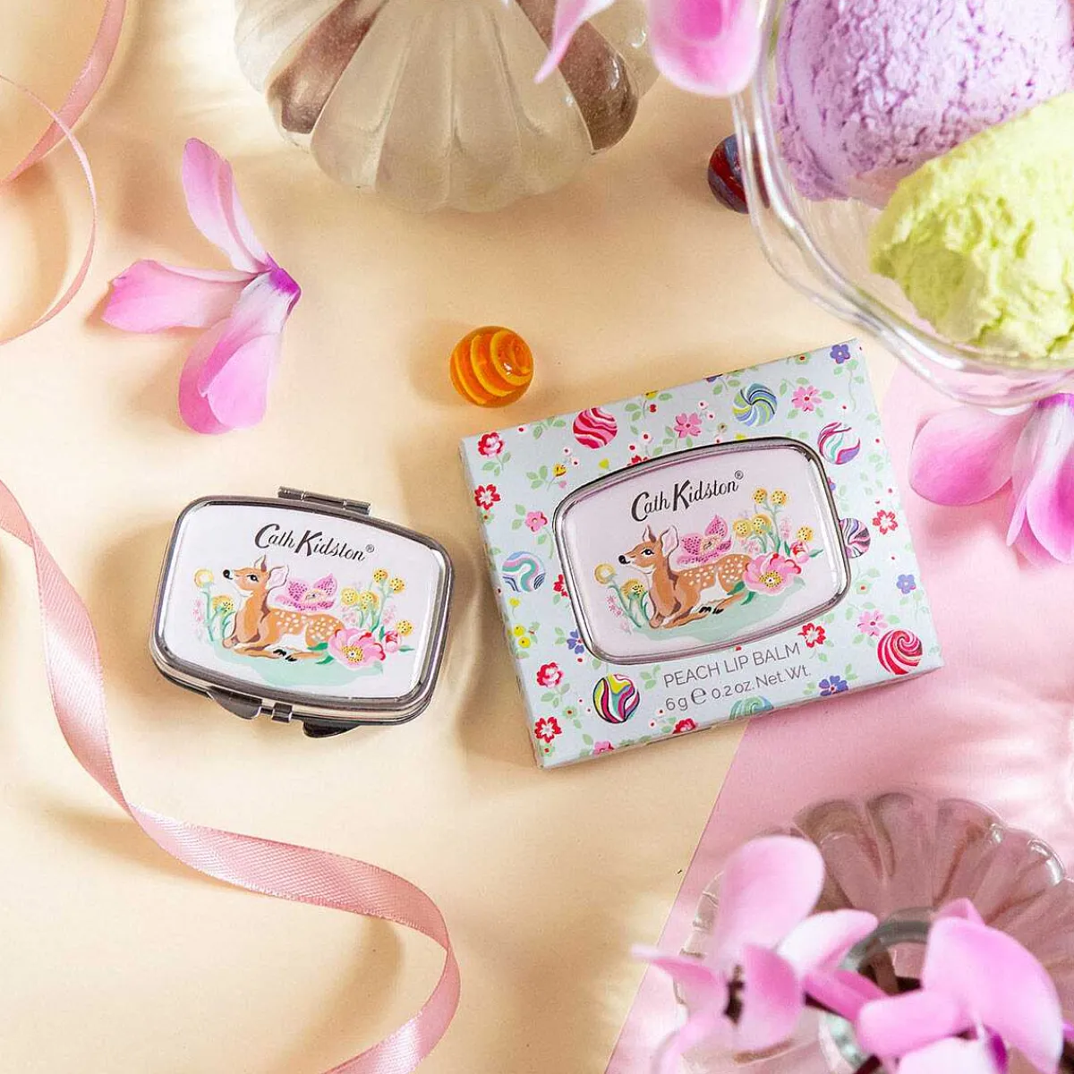Carnival Parade Mirror Compact Lip Balm>Cath Kidston Sale