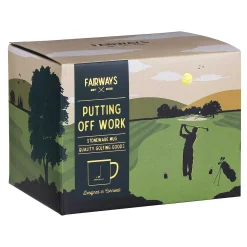Fairways 'Putting Off Work' Golf Stoneware Mug>CGB Giftware Store