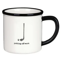Fairways 'Putting Off Work' Golf Stoneware Mug><noscript><img width=