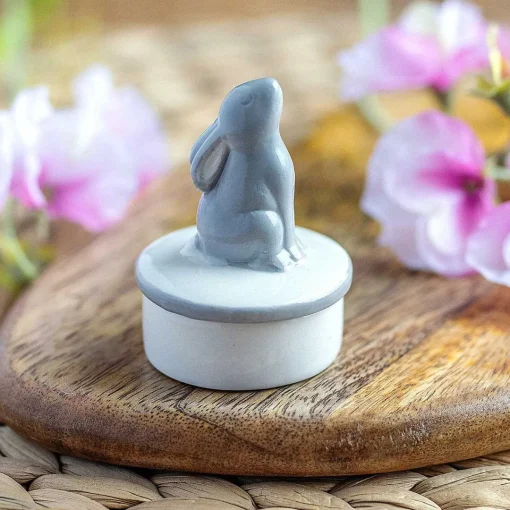 Send With Love Ceramic Stargazing Hare Trinket Pot>CGB Giftware Flash Sale