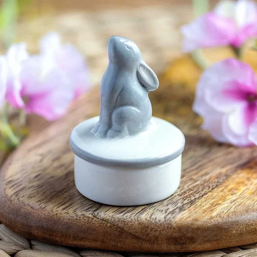 Send With Love Ceramic Stargazing Hare Trinket Pot>CGB Giftware Flash Sale