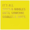 Cloud Nine 'Giggles & Sh**S' Greetings Card>Temptation Gifts Fashion