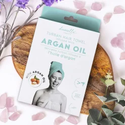 Argan Oil Infused Hair Turban><noscript><img width=