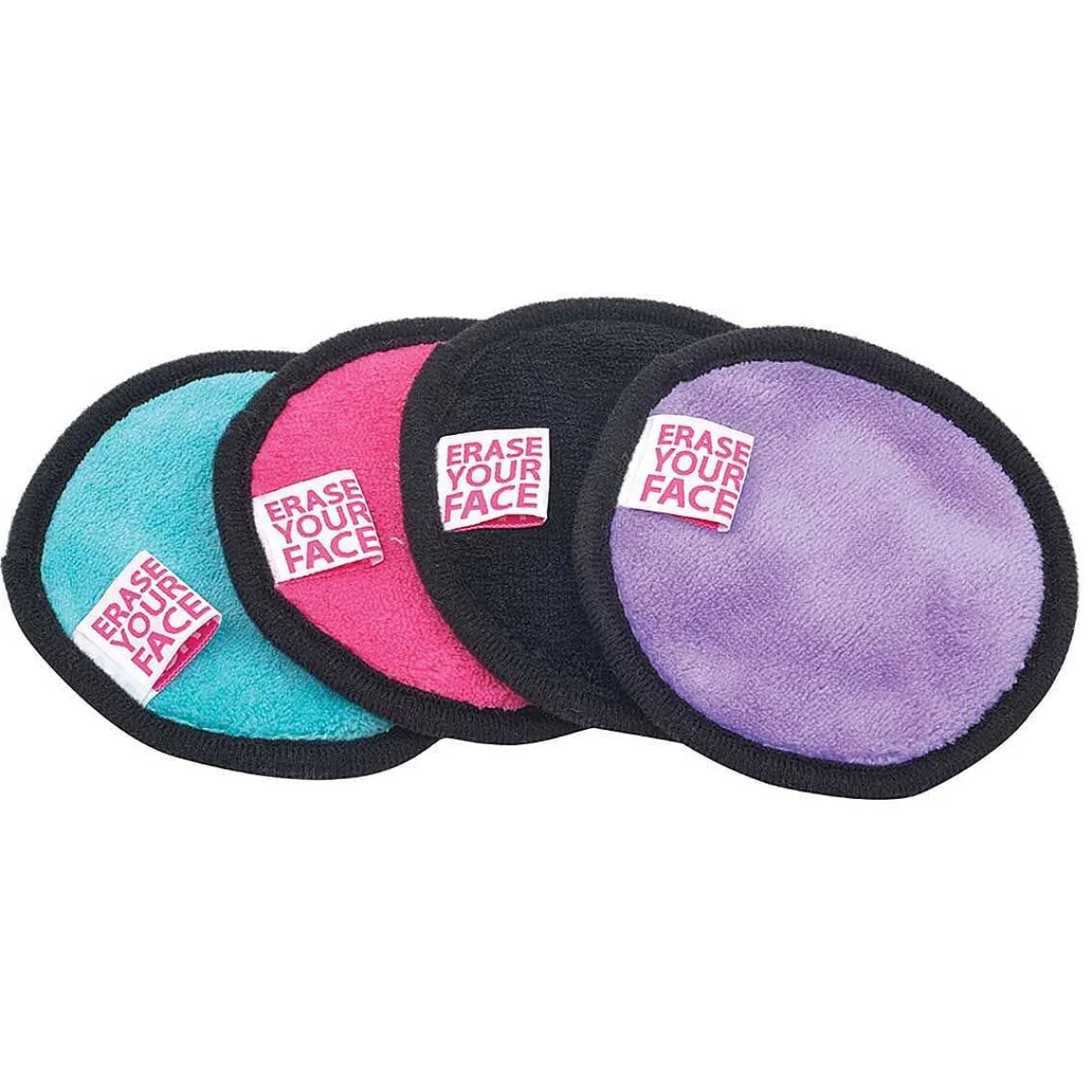 Bright Erase Your Face Set Of 4 Reusable Makeup Removing Round Pads>Danielle Creations Best