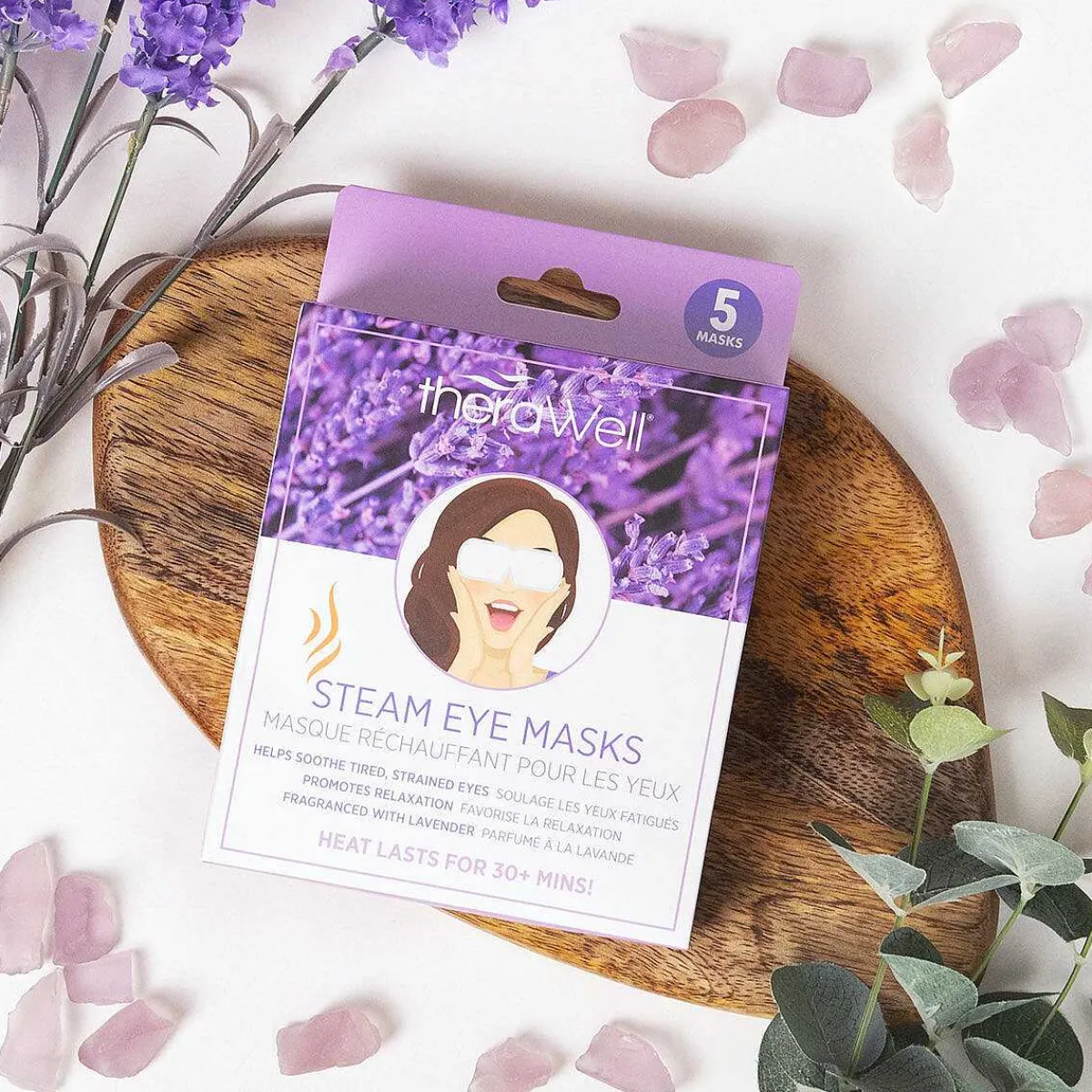 Lavender Set Of 5 Steam Eye Masks>Danielle Creations Best