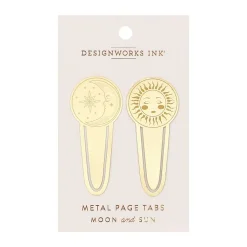 Celestial Metal Page Tabs>Designworks Ink New
