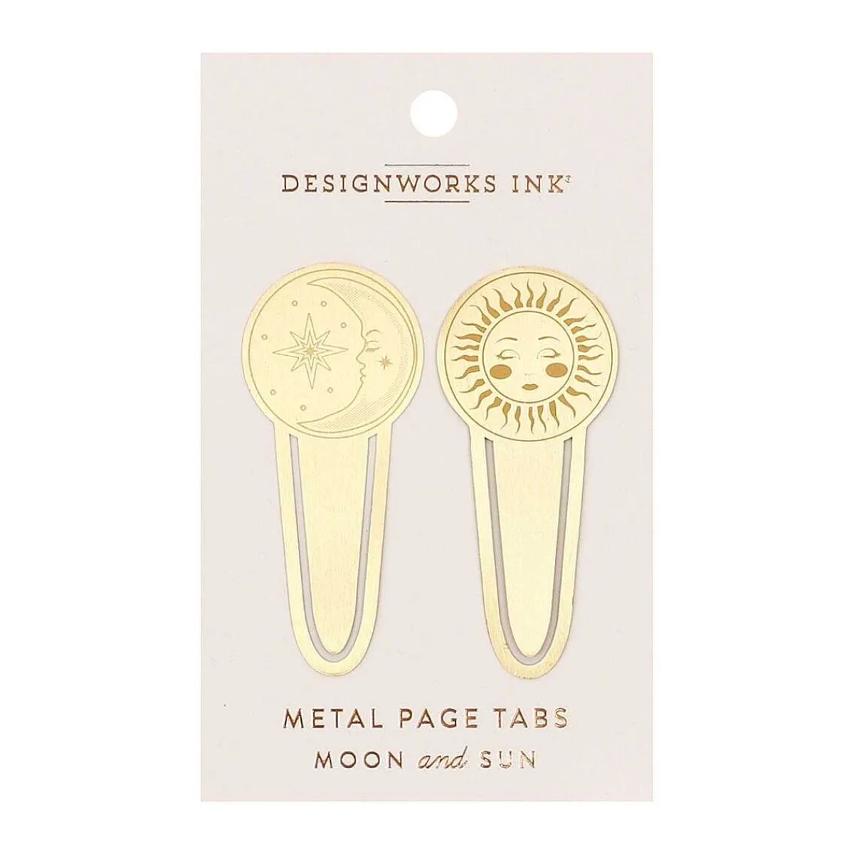 Celestial Metal Page Tabs>Designworks Ink New