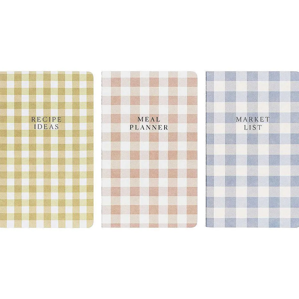 Kitchen Set Of 3 Notebooks (Meal Planner. Grocery List. Recipe Ideas)>Designworks Ink Hot